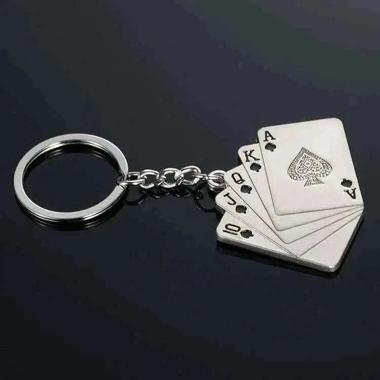 Poker Keychain - Perfect Accessory for Poker Enthusiasts Keychains