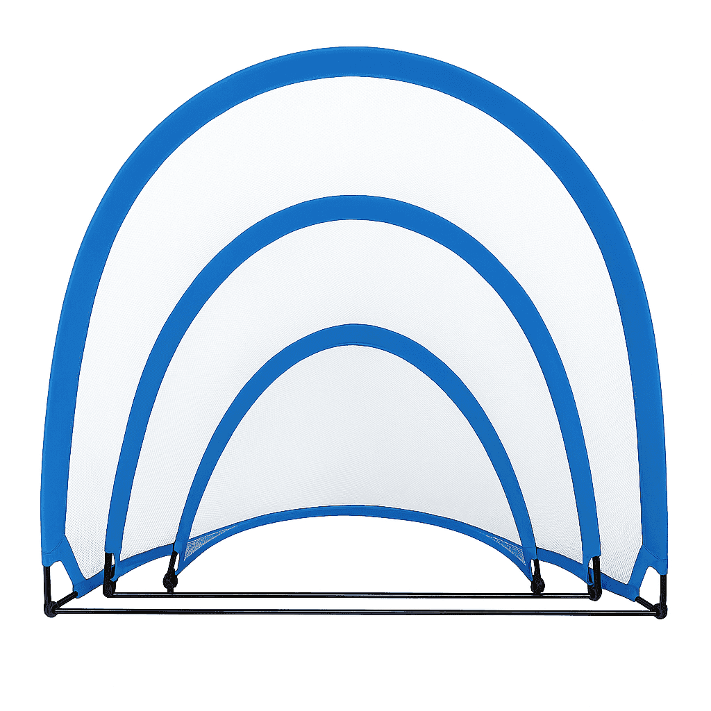 Pop-Up Soccer Goal Net for Easy Setup and Play Tools
