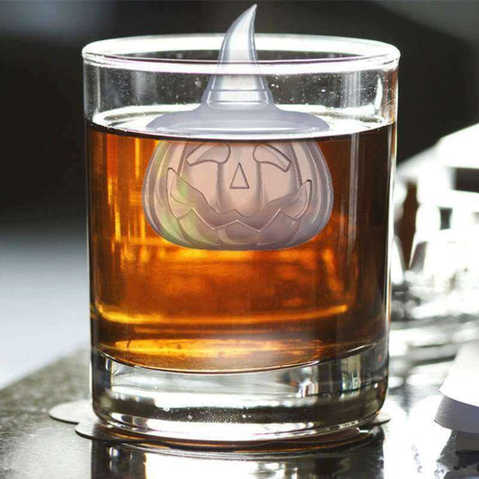 Pumpkin Lantern Ice Tray for Festive Halloween Treats Home Decor