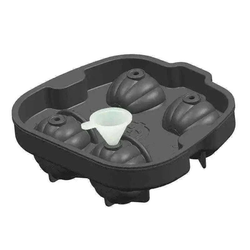 Pumpkin Lantern Ice Tray for Festive Halloween Treats Home Decor
