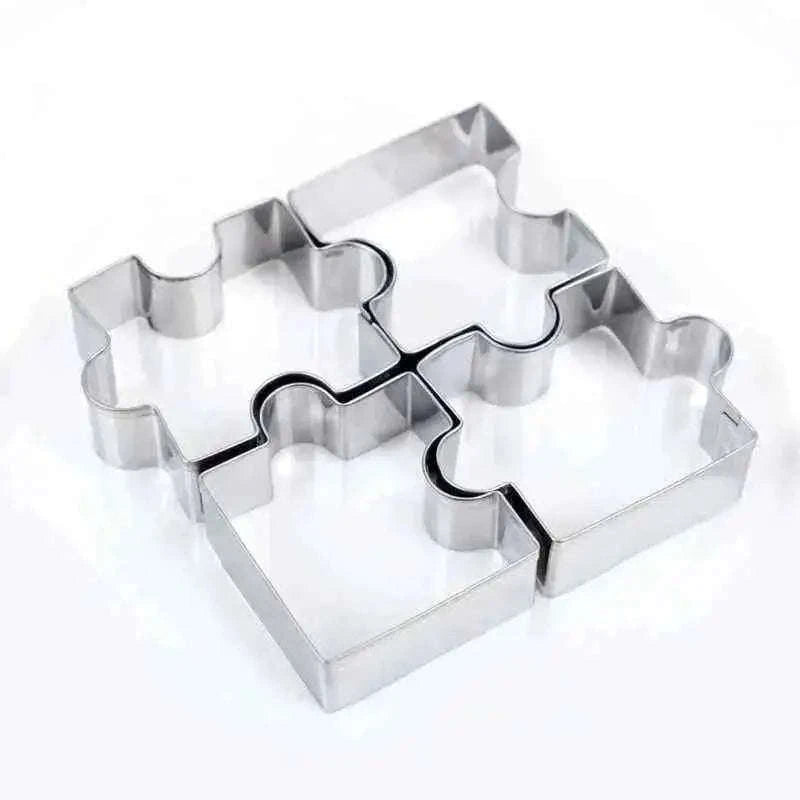 Puzzles Cookie Cutter for Creative Baking Fun Kitchen