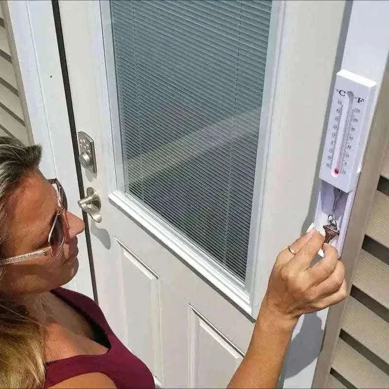 Secret Safe - Indoor/Outdoor Thermometer Novelty