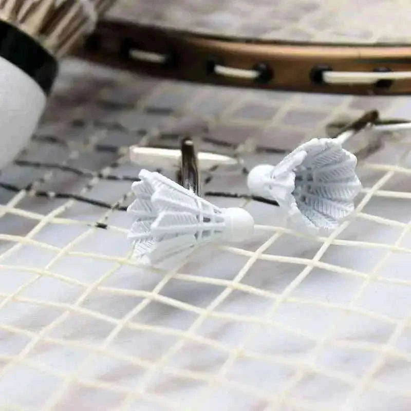 Shuttlecock Cufflinks - Unique Badminton-Inspired Accessories Cufflinks