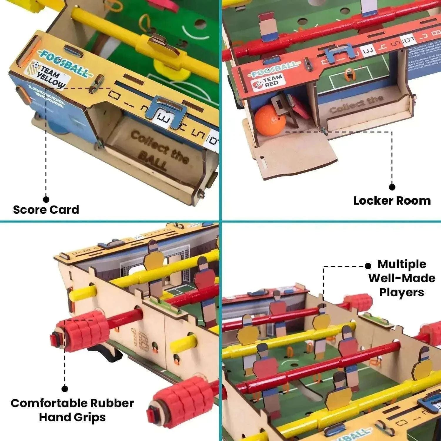 Smartivity Foosball Game | Build-It-Yourself Multiplayer STEAM Board Game Science & Nature Toys > Science Kits > Home Science Experiments > Smartivity