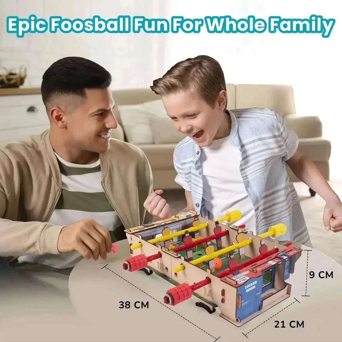 Smartivity Foosball Game | Build-It-Yourself Multiplayer STEAM Board Game Science & Nature Toys > Science Kits > Home Science Experiments > Smartivity