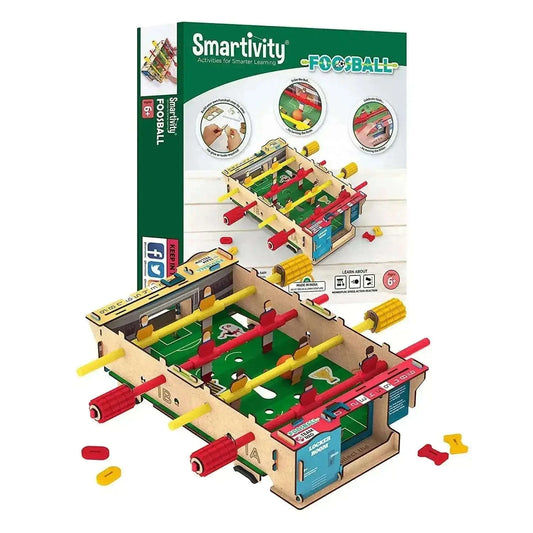 Smartivity Foosball Game | Build-It-Yourself Multiplayer STEAM Board Game Science & Nature Toys > Science Kits > Home Science Experiments > Smartivity