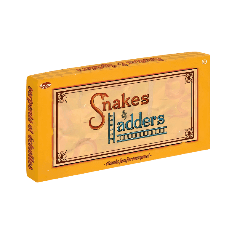 Snakes and Ladders Classic Board Game for Family Entertainment and Fun Board Games