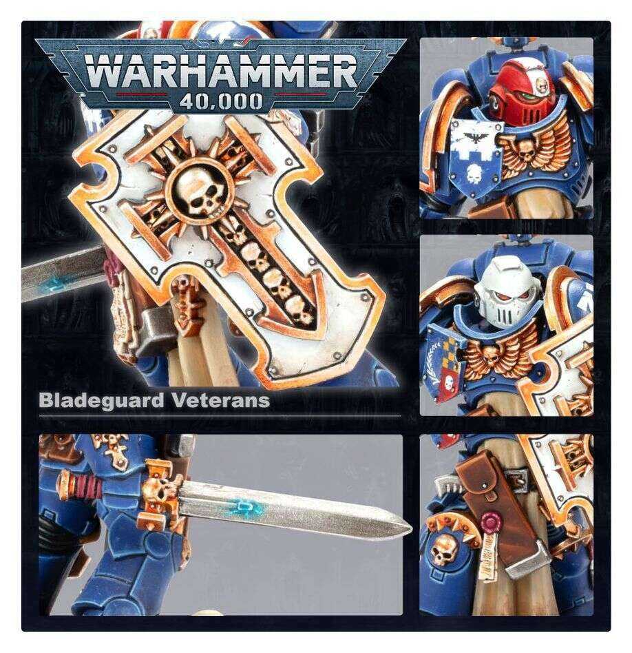 SPACE MARINES BLADEGUARD VETERANS