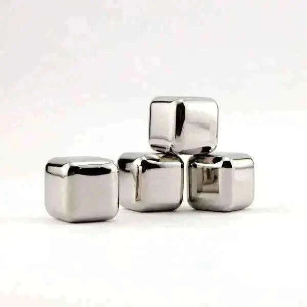 Stainless Steel Ice Cubes for Effortless Chilling Kitchen