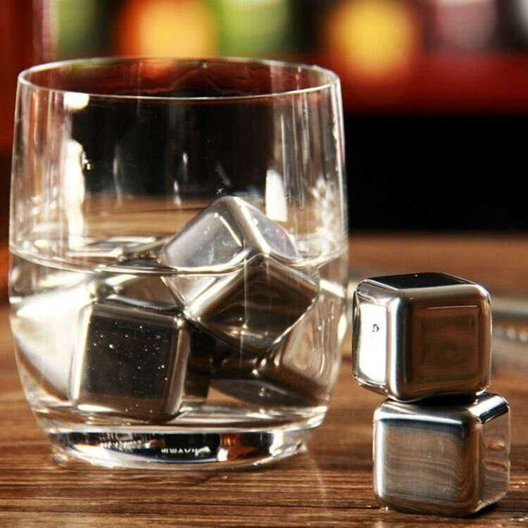 Stainless Steel Ice Cubes for Effortless Chilling Kitchen