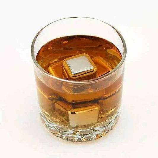 Stainless Steel Ice Cubes for Perfectly Chilled Drinks Home Decor