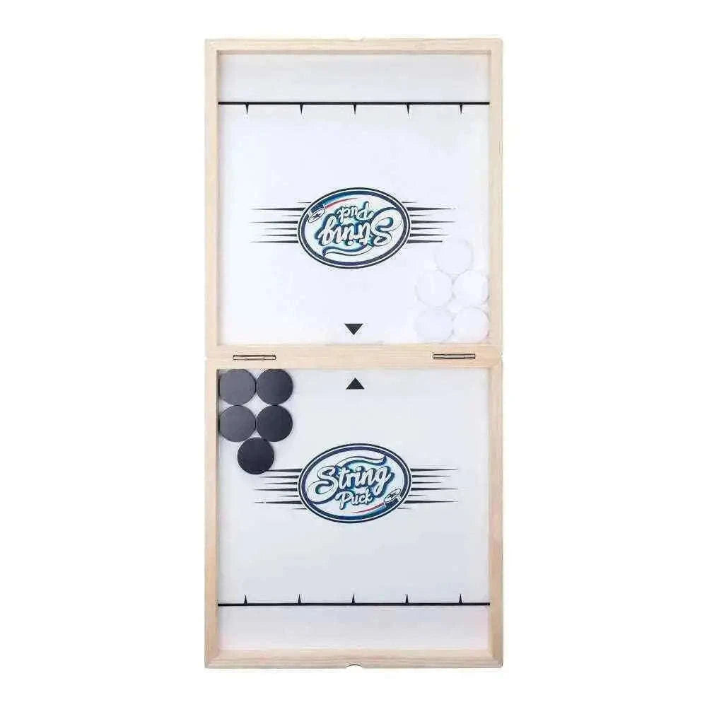 Table Hockey Paced Sling Puck Board Game for Fast-Paced Fun Toys