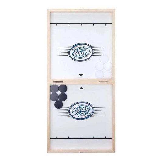 Table Hockey Paced Sling Puck Board Game for Fast-Paced Fun Toys