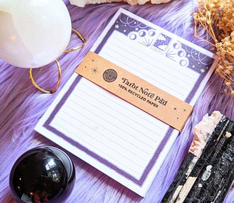 Tarot Notepad Accessories