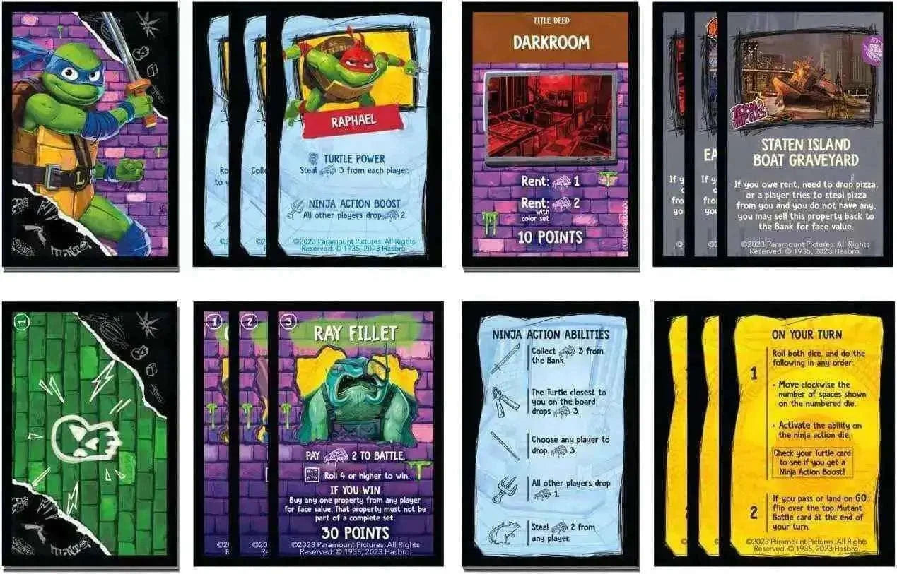 Teenage Mutant Ninja Turtles Monopoly Mayhem Edition