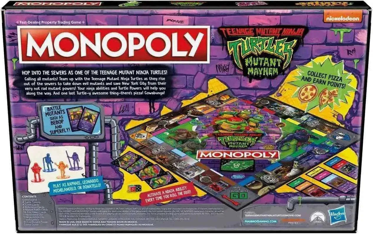 Teenage Mutant Ninja Turtles Monopoly Mayhem Edition