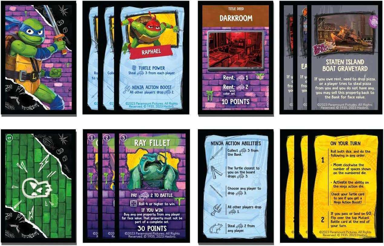 Teenage Mutant Ninja Turtles Monopoly Mayhem Edition