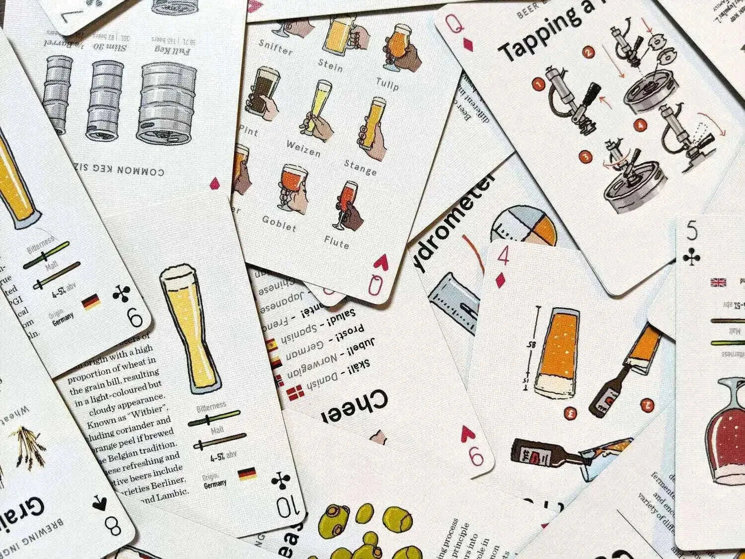 The Beer Deck: Playing Cards Full of Facts about Beer Gifts