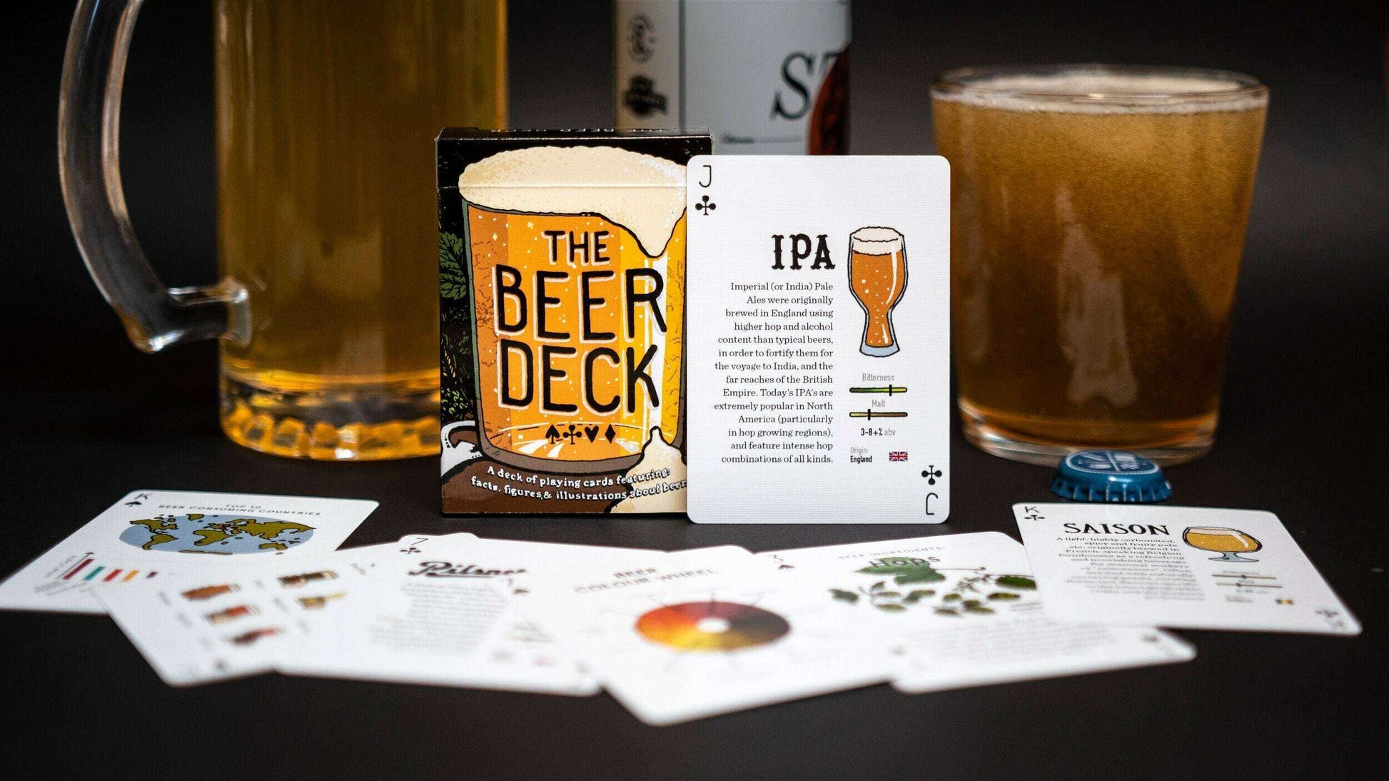 The Beer Deck: Playing Cards Full of Facts about Beer Gifts