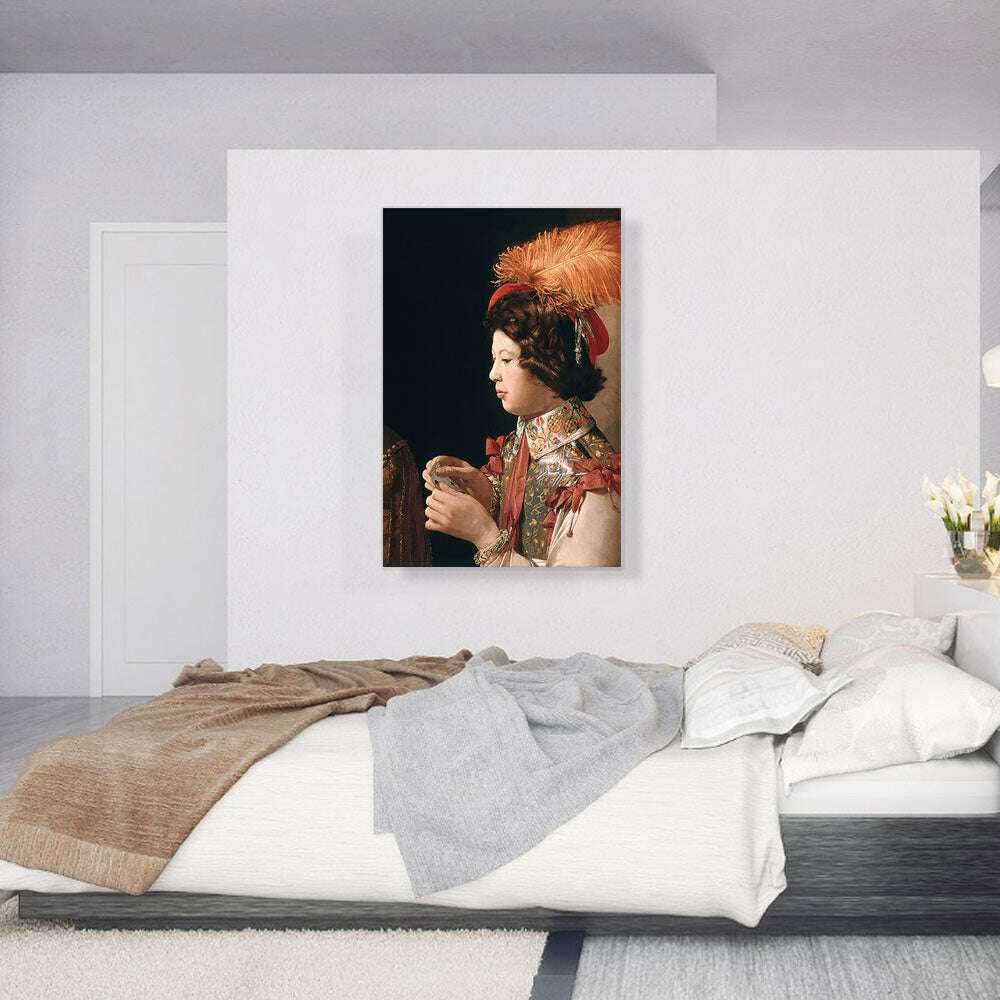 The Cheat With Ace Of Diamonds Card Player Feathered Hat Home & Garden