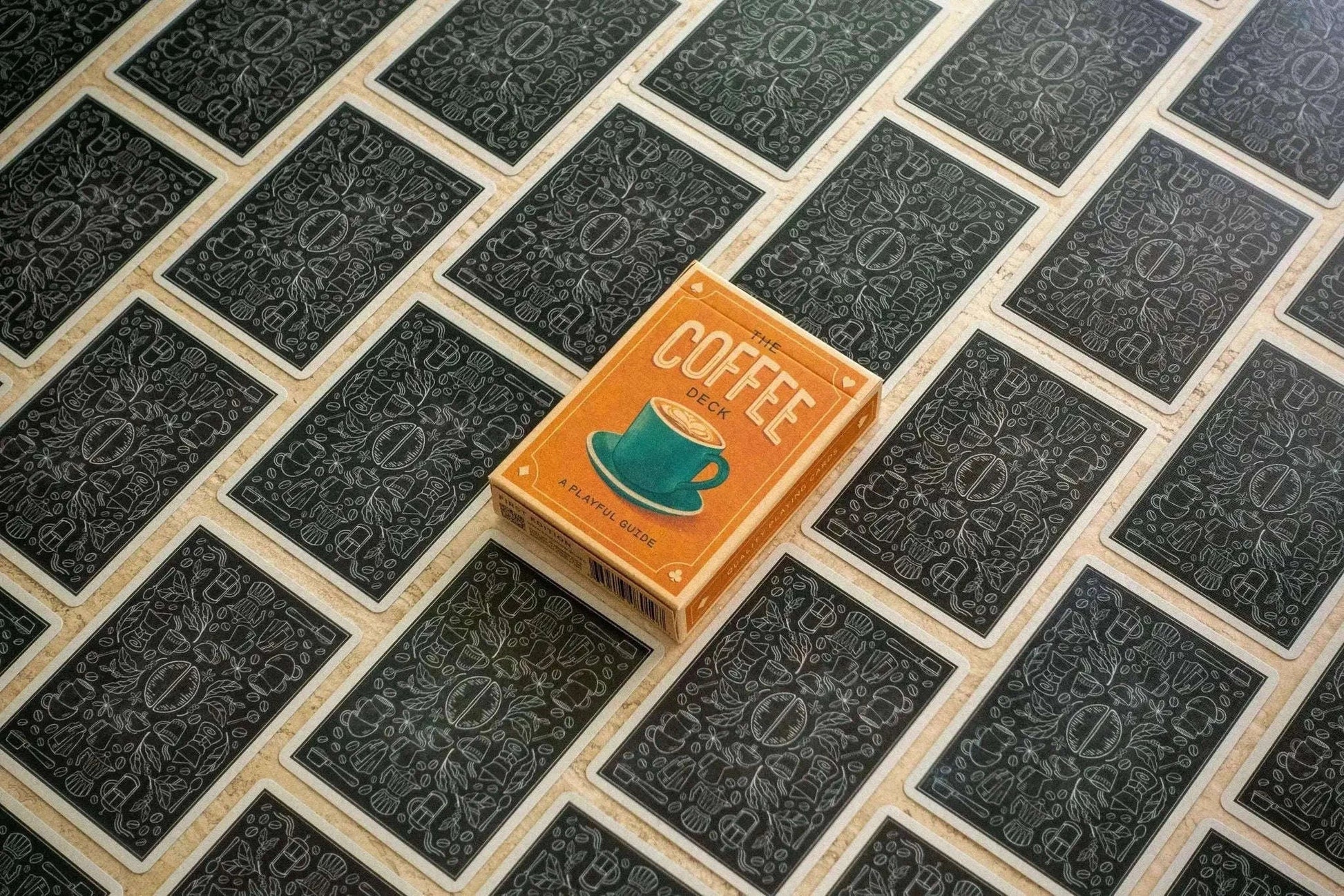 The Coffee Deck: Playing Cards Full of Facts about Coffee for Coffee Lovers Gifts