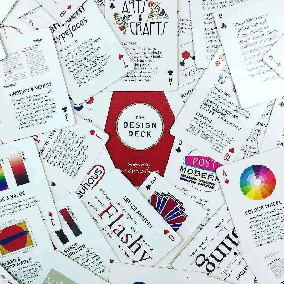 The Design Deck: Playing Cards about Graphic Design Gifts