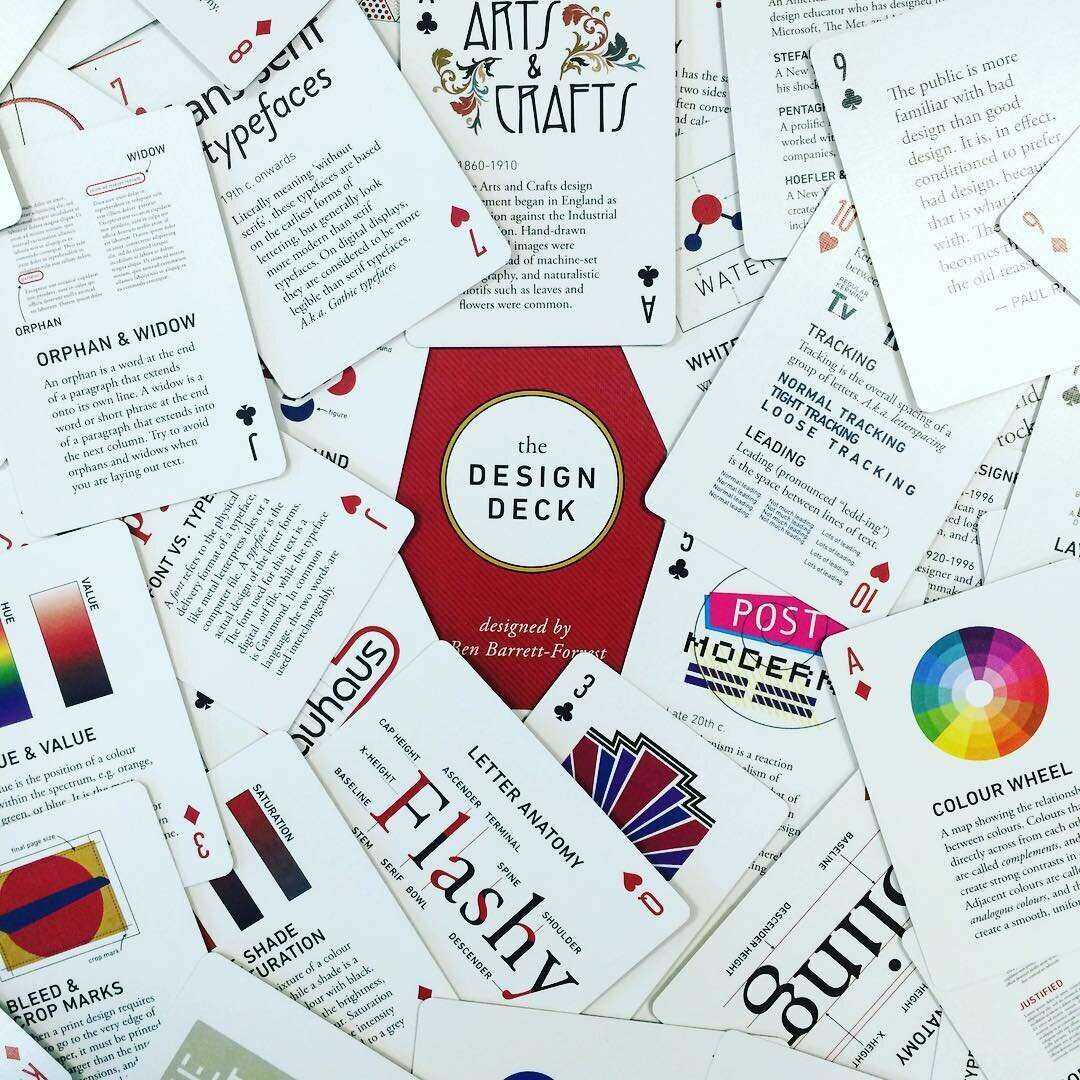 The Design Deck: Playing Cards about Graphic Design Gifts