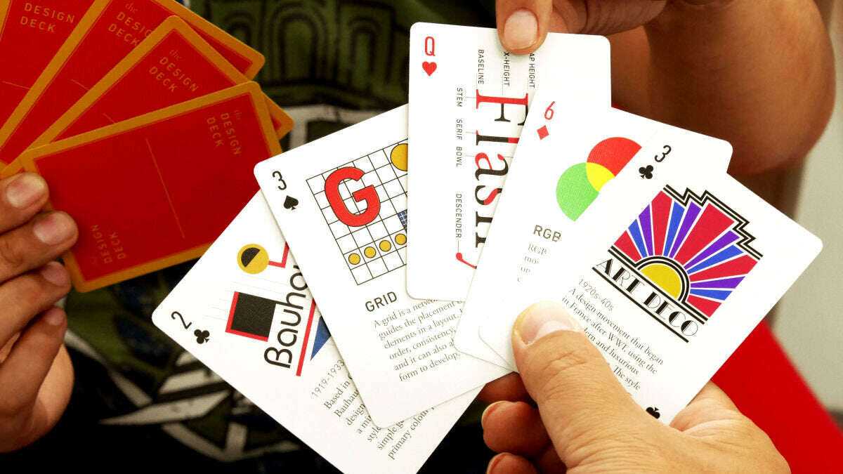 The Design Deck: Playing Cards about Graphic Design Gifts