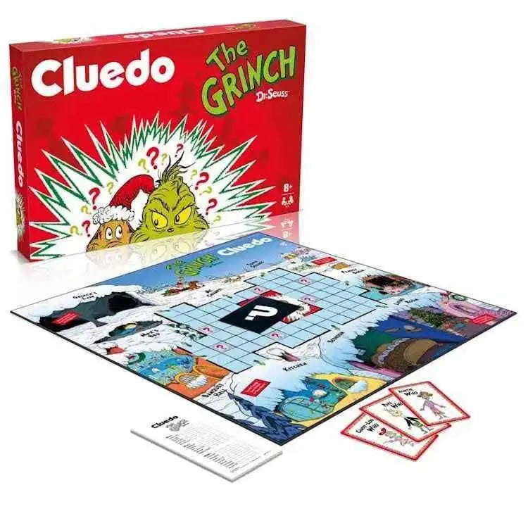 The Grinch Cluedo: Solve the Mystery in Whoville Board Games