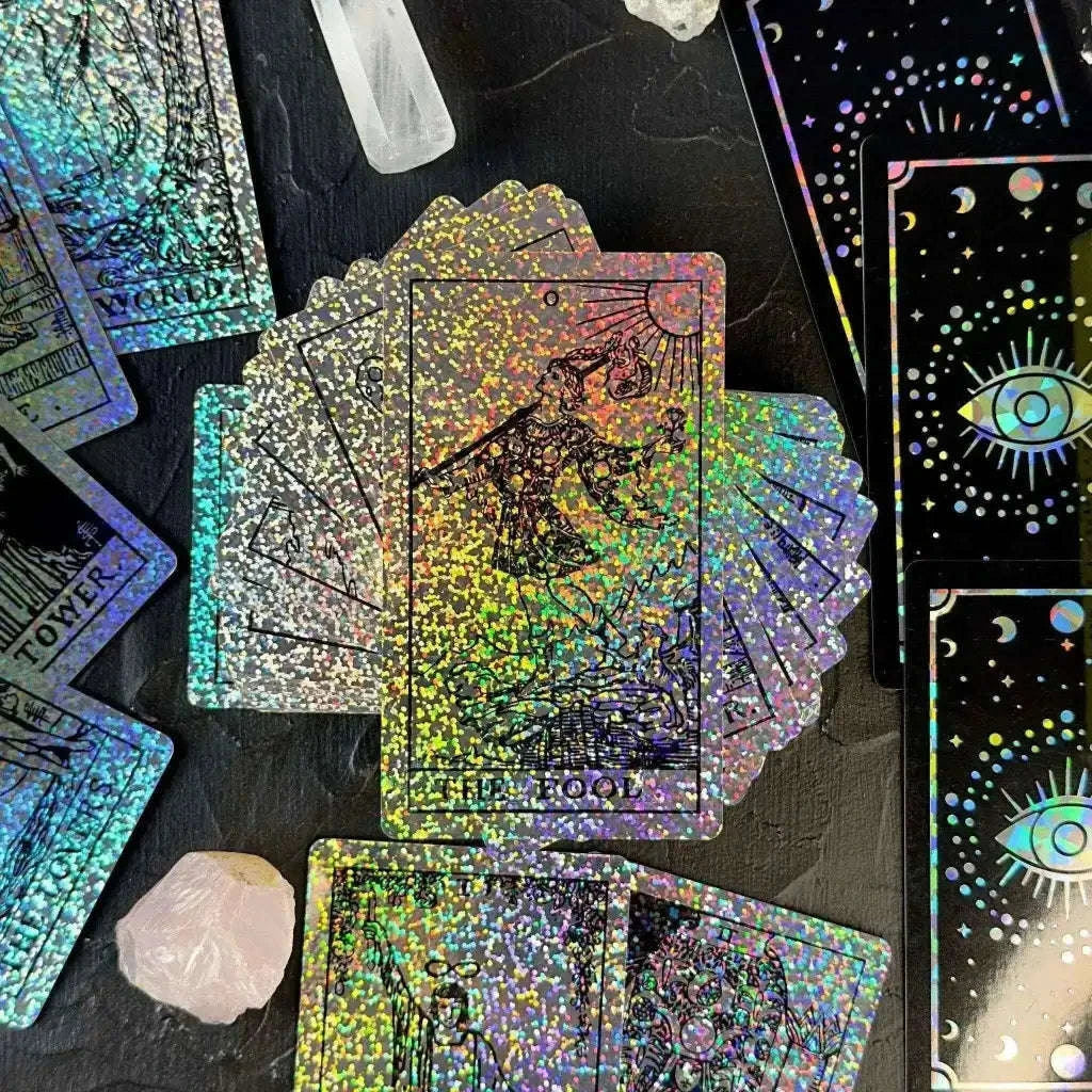 The Smith-Waite Tarot Cards - Holographic Crystal Foil Religious
