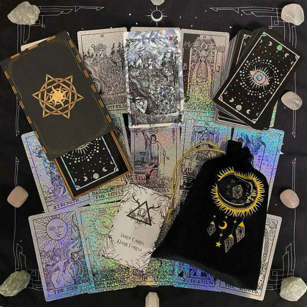 The Smith-Waite Tarot Cards - Holographic Crystal Foil Religious