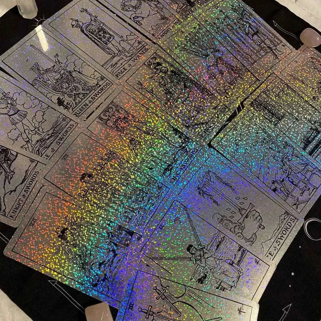 The Smith-Waite Tarot Cards - Holographic Crystal Foil Religious