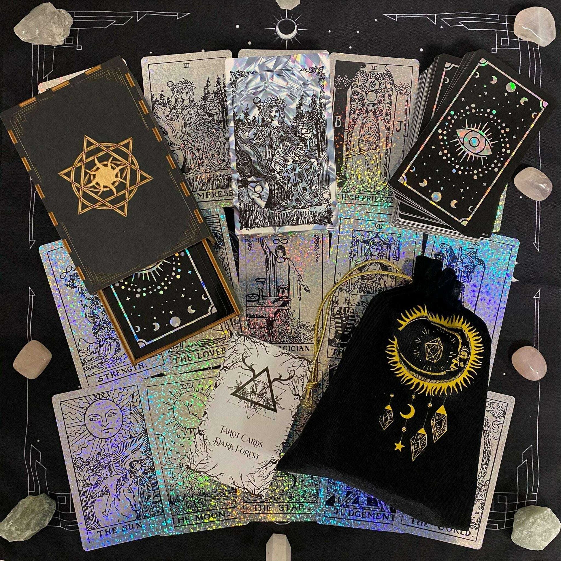 The Smith-Waite Tarot Cards - Holographic Crystal Foil Religious