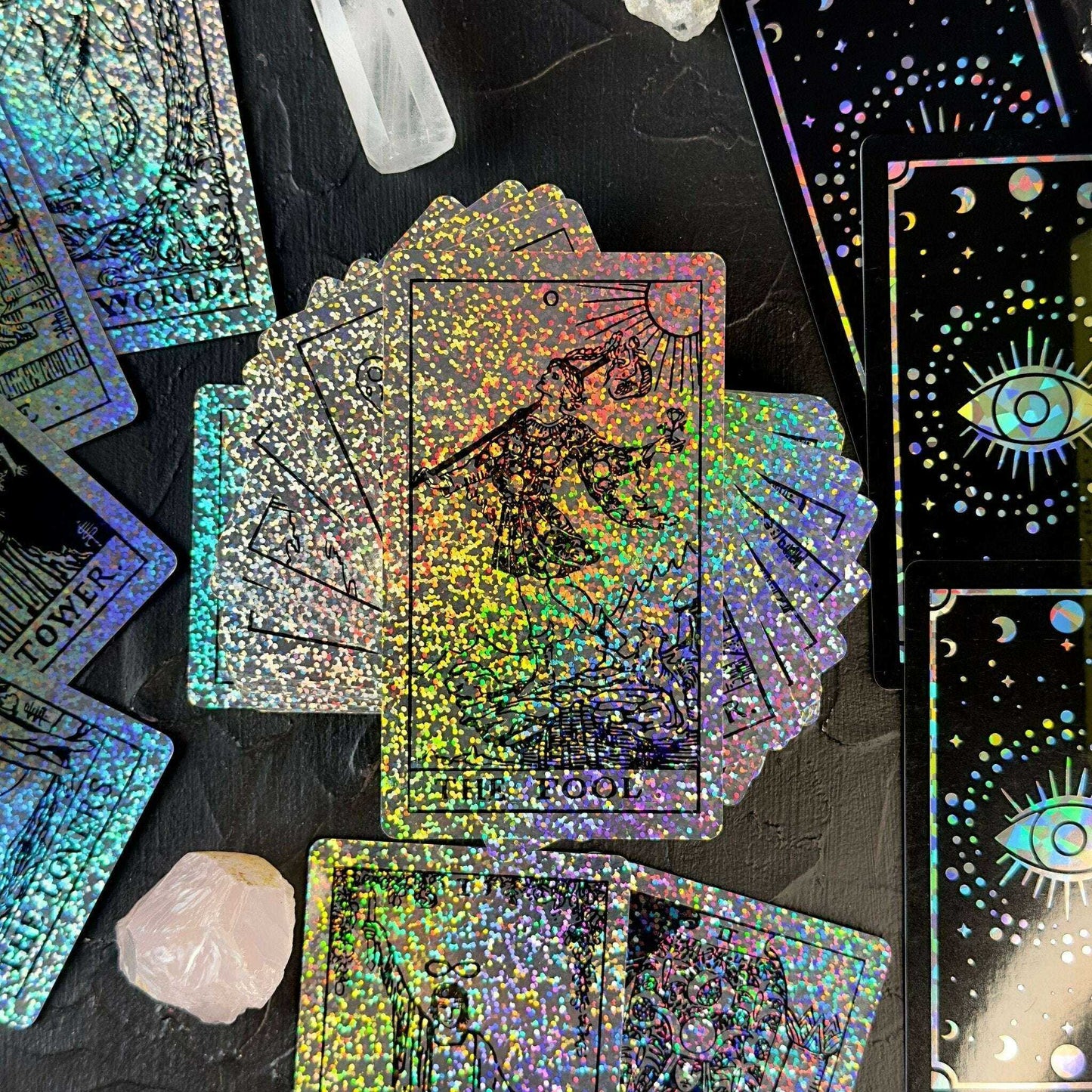 The Smith-Waite Tarot Cards - Holographic Crystal Foil Religious