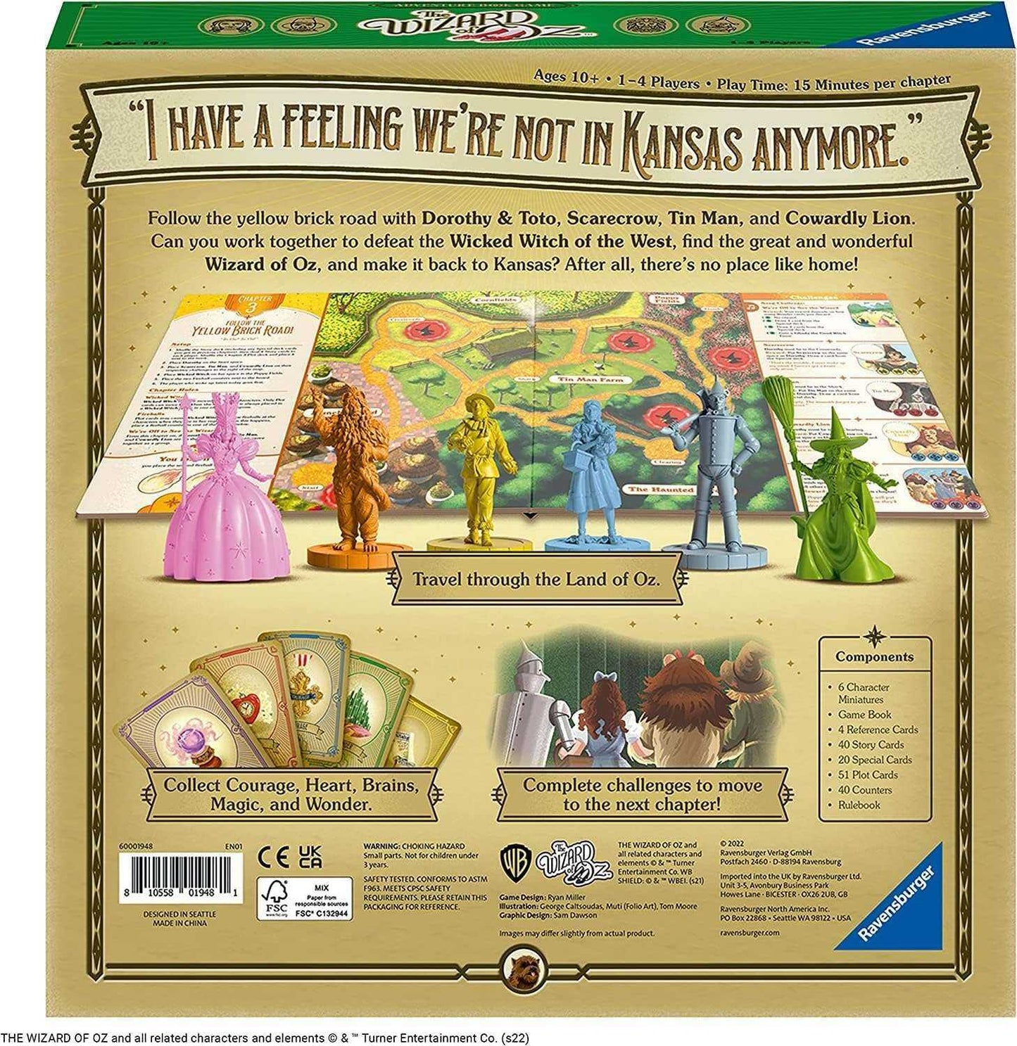 The Wizard of Oz Board Game - Engaging Family Strategy Adventure