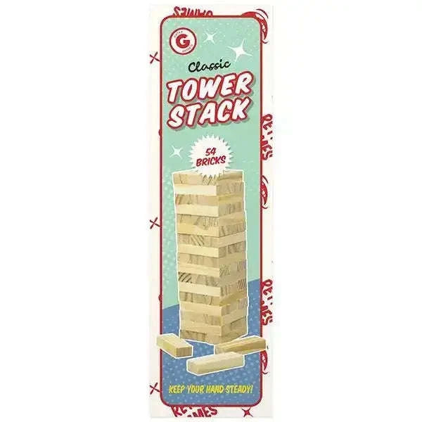 Travel Sized Wooden Stacking Game Toys & Games > Games > Stacking Games