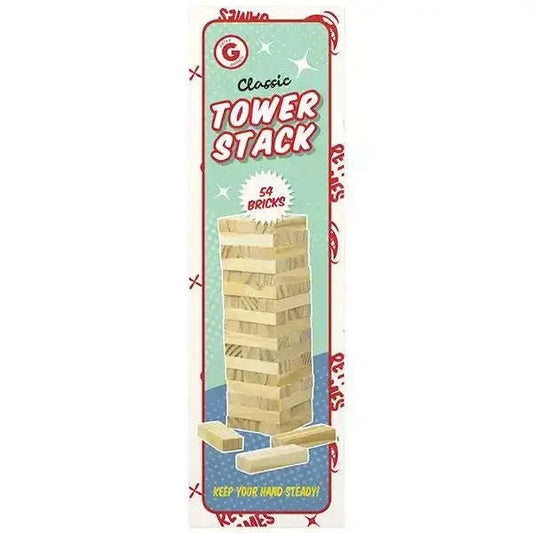Travel Sized Wooden Stacking Game Toys & Games > Games > Stacking Games