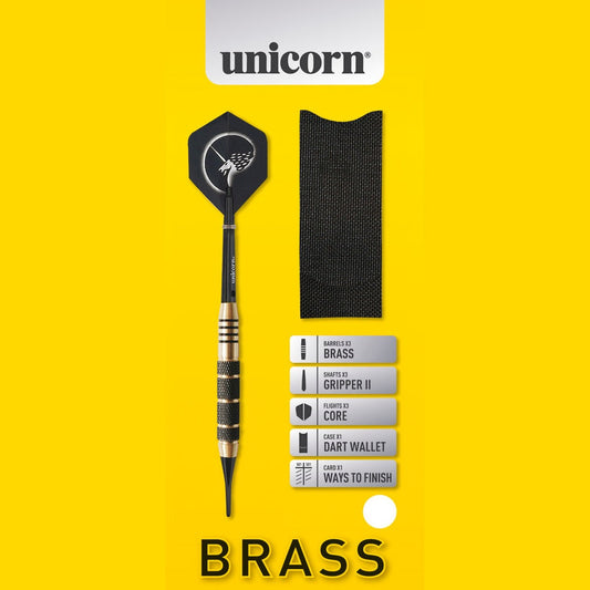 Unicorn Core Plus Brass Darts DARTS