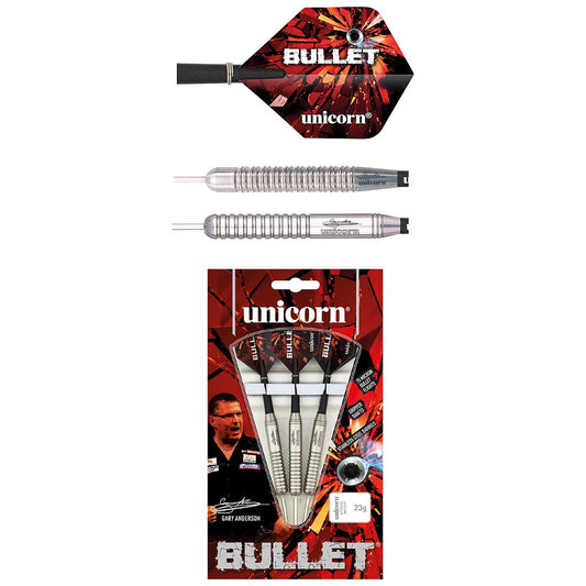 Unicorn Gary Anderson Bullet Stainless Steel Darts Sporting Goods