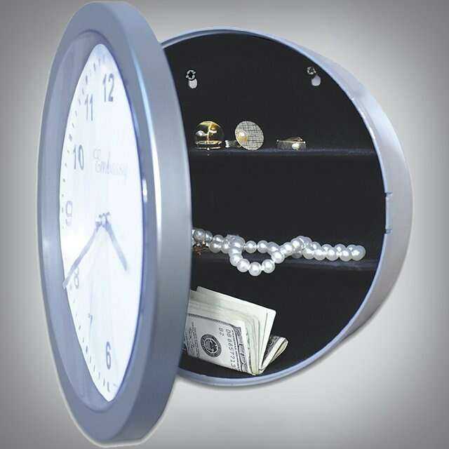 Wall Clock Hidden Safe - Stylish and Functional Hidden Storage Solution Home & Garden