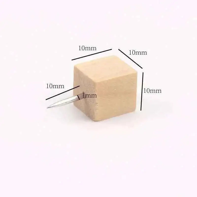 Wooden Dice Push Pins Stationery & Crafts
