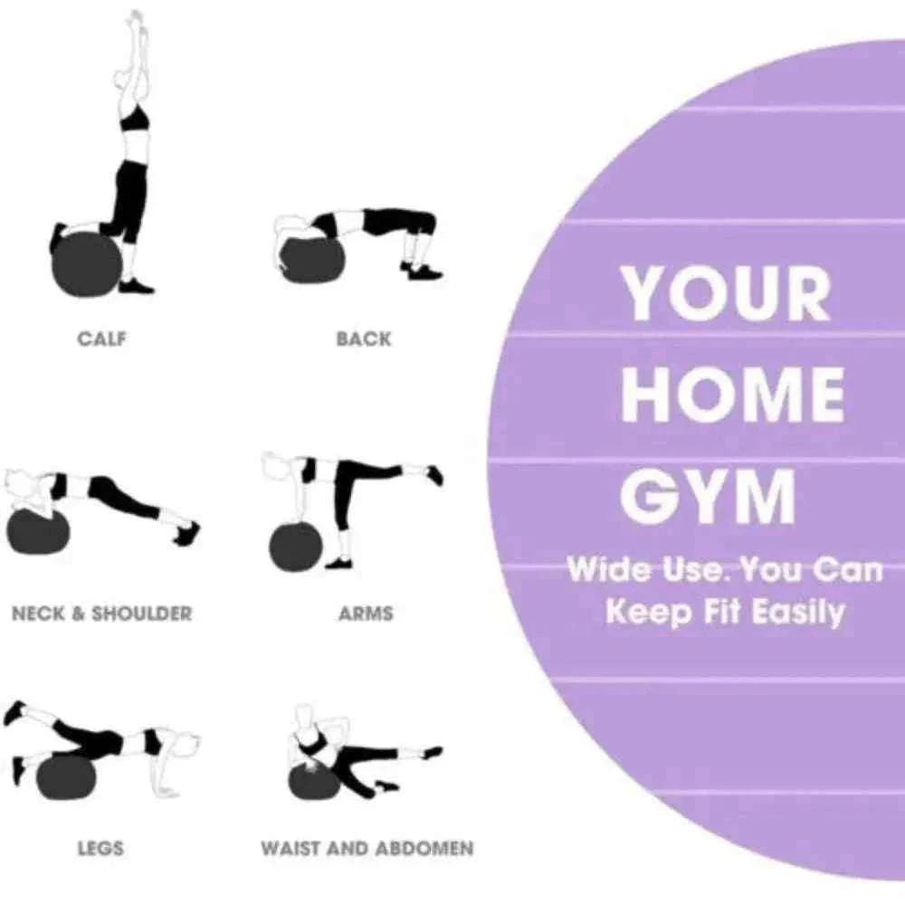 Yoga Ball for Strength and Flexibility Equipment & Accessories