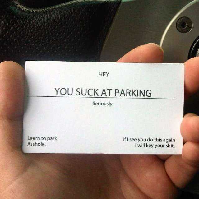 You Suck At Parking Cards Automotive