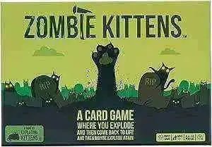 Zombie Kittens Card Game - Unleash the Fun with Pawsitively Adorable Mayhem!